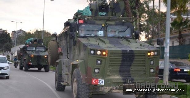 Sınıra Sevkiyat Sürüyor