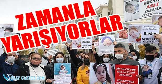 SMA HASTASI ÇOCUKLARIN AİLELERİ İLACA DAHA KOLAY ULAŞMAK İSTİYOR