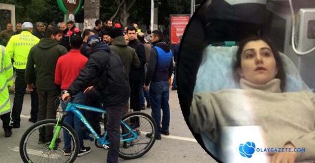 SOKAK ORTASINDA KADINA DARP 