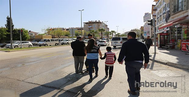 SOKAKTA ÇALIŞTIRILAN ÇOCUKLAR TESPİT EDİLİYOR