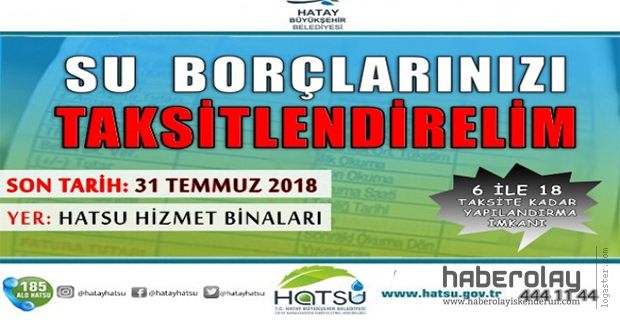 Su ve atık su borcu olanlara yapılandırma imkanı