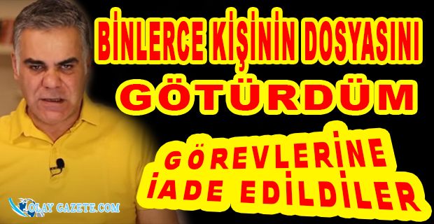 SÜLEYMAN ÖZIŞIK; OHAL KOMİSYONLARINA İLİŞKİN SÖZLERİ ORTAYA ÇIKTI