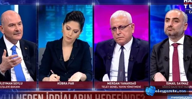 SÜLEYMAN SOYLU, GAZETECİLERİN SORULARINI YANITLIYOR