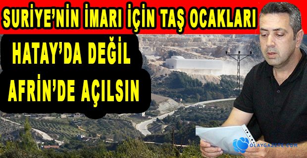 TAŞ OCAKLARINA TEPKİ 