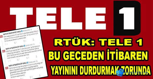 TELE1 EKRANI 5 GÜN SÜREYLE KARARIYOR