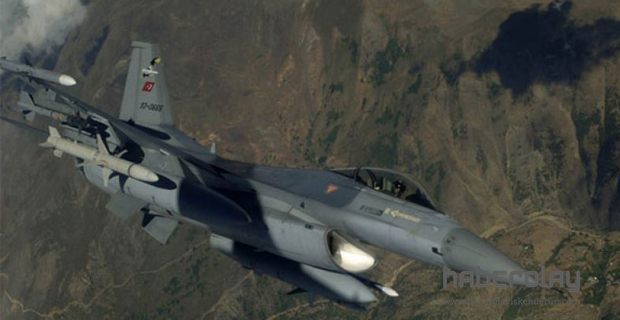 TERÖR MEVZİLERİ F-16 İLE VURULDU