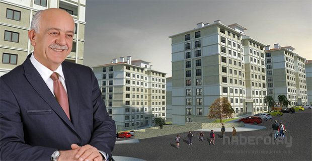TOKİ PROJESİNDE SON BLOK YAPILIYOR