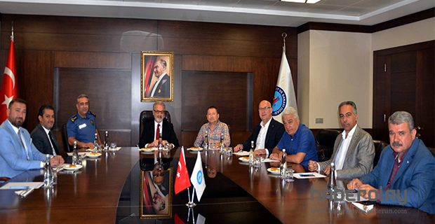 Tolunay ve  Baştuğ’dan  İTSO’ya ziyaret