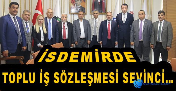TOPLU İŞ SÖZLEŞMESİ GÖRÜŞMELERİ ANLAŞMAYLA SONUÇLANDI
