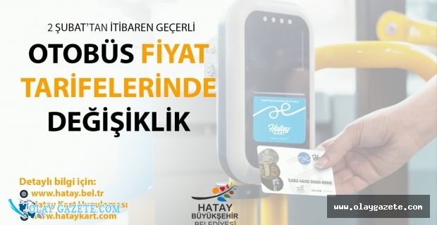 TOPLU TAŞIMADA FİYATLAR GÜNCELLENDİ