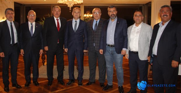 TOSYALI, BAŞKANLARI AĞIRLADI