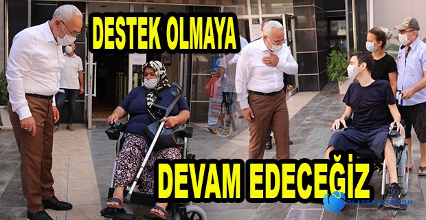 TOSYALI ENGELLİ BİREYLERE DESTEĞİNİ SÜRDÜRÜYOR