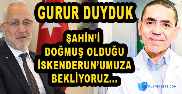 TOSYALI: HEMŞERİMİZ PROF. DR. ŞAHİN