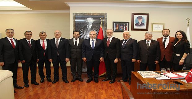 TOSYALI’YA  ZİYARETLER DEVAM EDİYOR