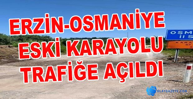 TRAFİĞE AÇILDI