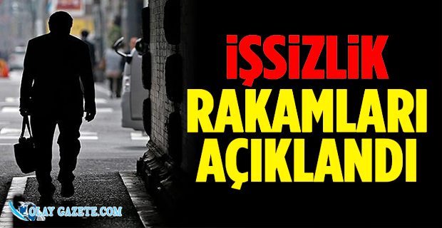 TÜİK İŞSİZLİK RAKAMLARINI AÇIKLADI