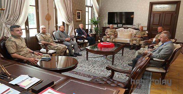 Tümgeneral Çitil’den Vali Ata’ya Ziyaret