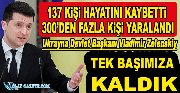 UKRAYNA DEVLET BAŞKANI, NATO’YA İSYAN ETTİ 