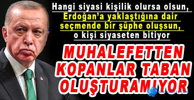 ÜNLÜ ANKETÇİ AÇIKLADI: ERDOĞAN