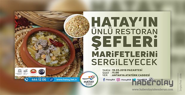 ÜNLÜ RESTORAN ŞEFLERİ MARİFETLERİNİ SERGİLEYECEK