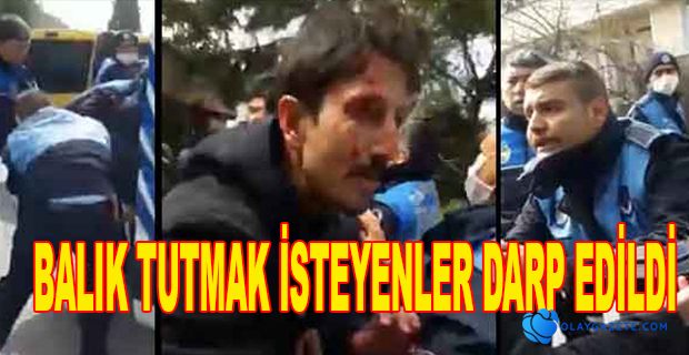 ÜSKÜDAR’DA BALIK TUTMAK İSTEYENLER DARP EDİLDİ