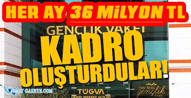 VAKIFLARA BİR AYDA AKAN PARA DUDAK UÇUKLATTI