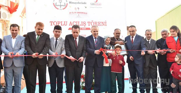 VALİ ATA, ANAOKULUNUN AÇILIŞINI YAPTI