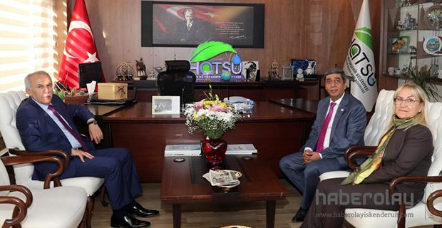 VALİ ATA’DAN ÇAPARALİ’YE VEDA ZİYARETİ