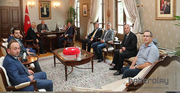 VALİ ATA’YA NEZAKET ZİYARETİ