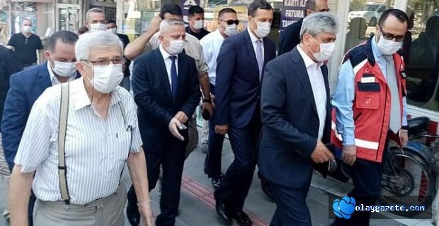 VALİ DOĞAN ARMUTLU’DA DENETİME KATILDI