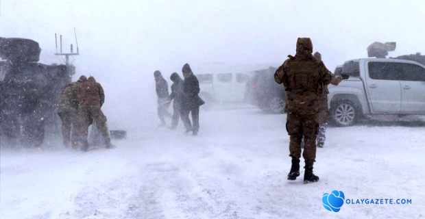 VAN’DA YİNE ÇIĞ DÜŞTÜ