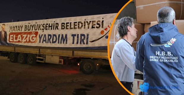 TIRLAR DEPREM BÖLGESİNE ULAŞTI