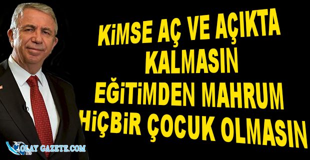 YAVAŞ: “TEK AMACIMIZ ANKARA