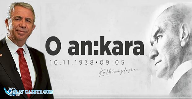 YAVAŞ’TAN ATATÜRK PAYLAŞIMI: “O AN:KARA AMA SEN HEP AYDINLIKSIN 10 KASIM”