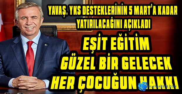 YAVAŞ’TAN ÜNİVERSİTE ADAYLARINA EĞİTİM DESTEĞİ