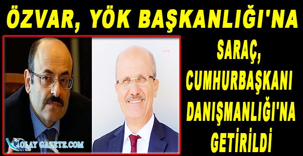 YÖK BAŞKANI DEĞİŞTİ