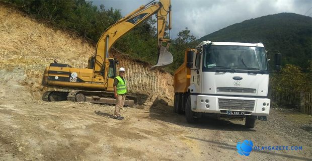 YOL GENİŞLETME VE TESVİYE ÇALIŞMALARI