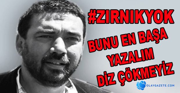 #ZIRNIKYOK DİYEN GAZETECİYE TERÖRLE MÜCADELE POLİSLERİ OPERAYON YAPTI